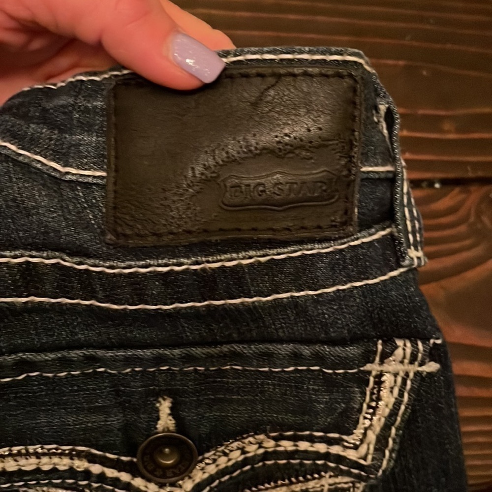 Women’s Big Star Remy Low Rise Bootcut Size 28R - Picture 5 of 8